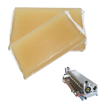 Pegamento de gelatina como suministro de adhesivo para automático